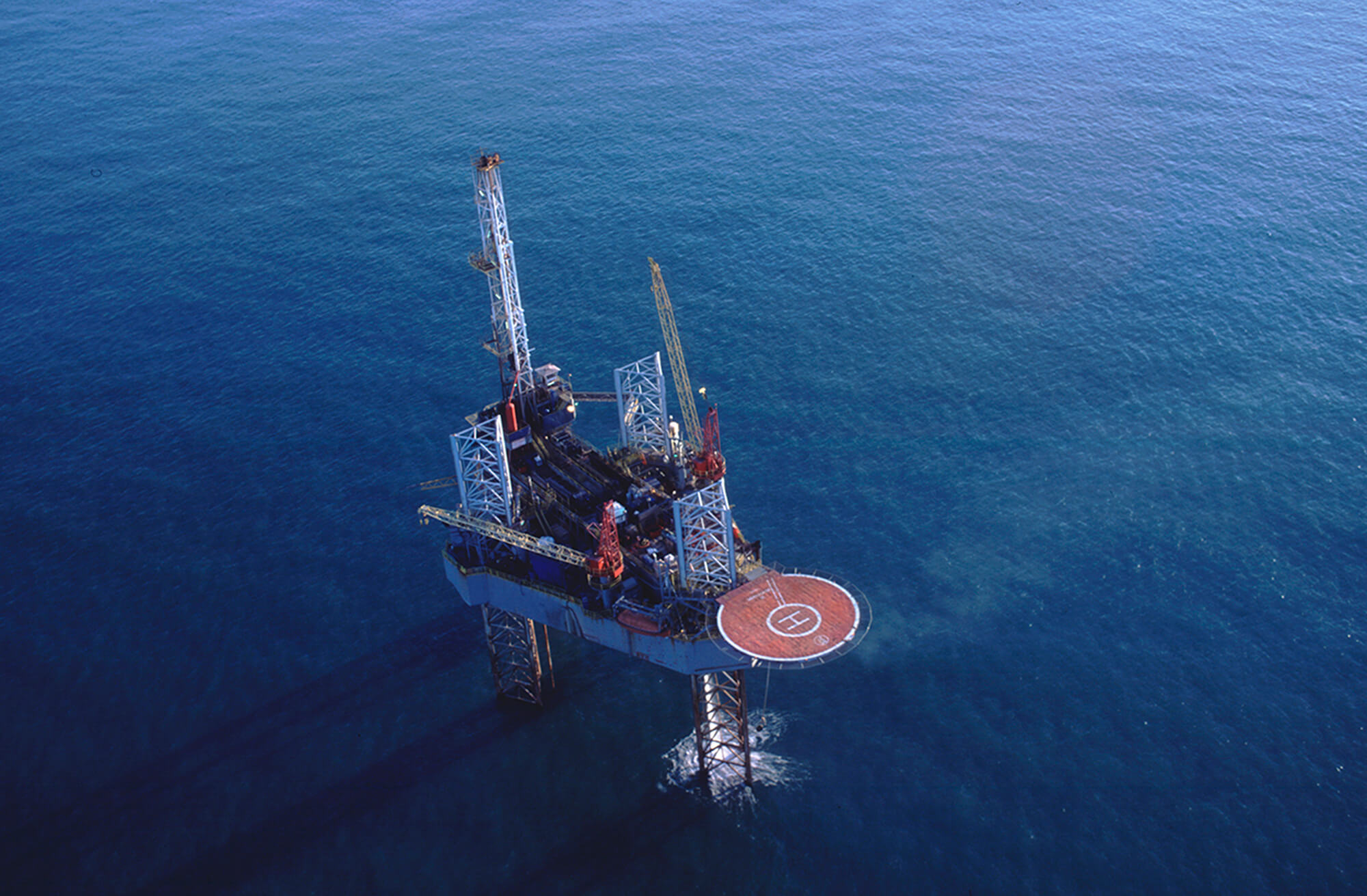 Offshore Oil Platform Jackup Workover Rig