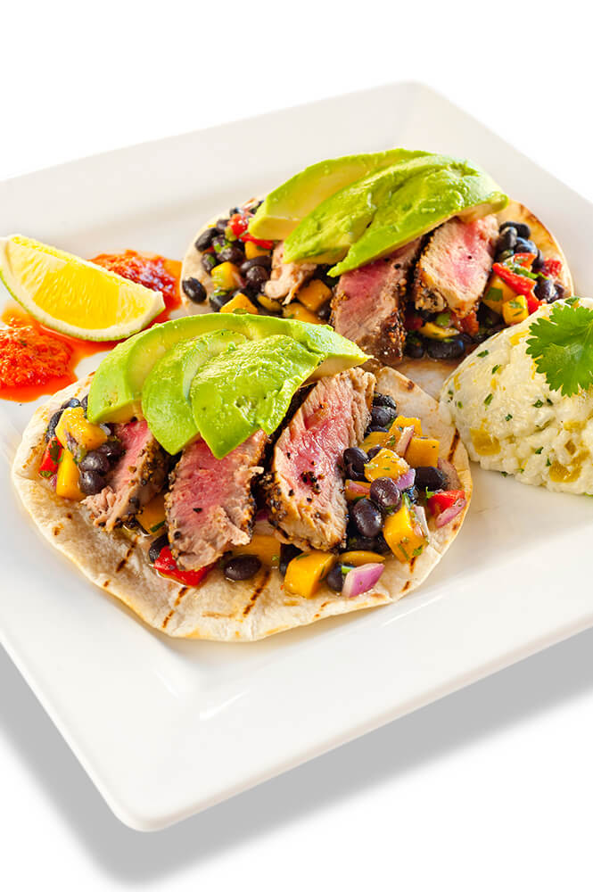 Seared Tuna Tacos