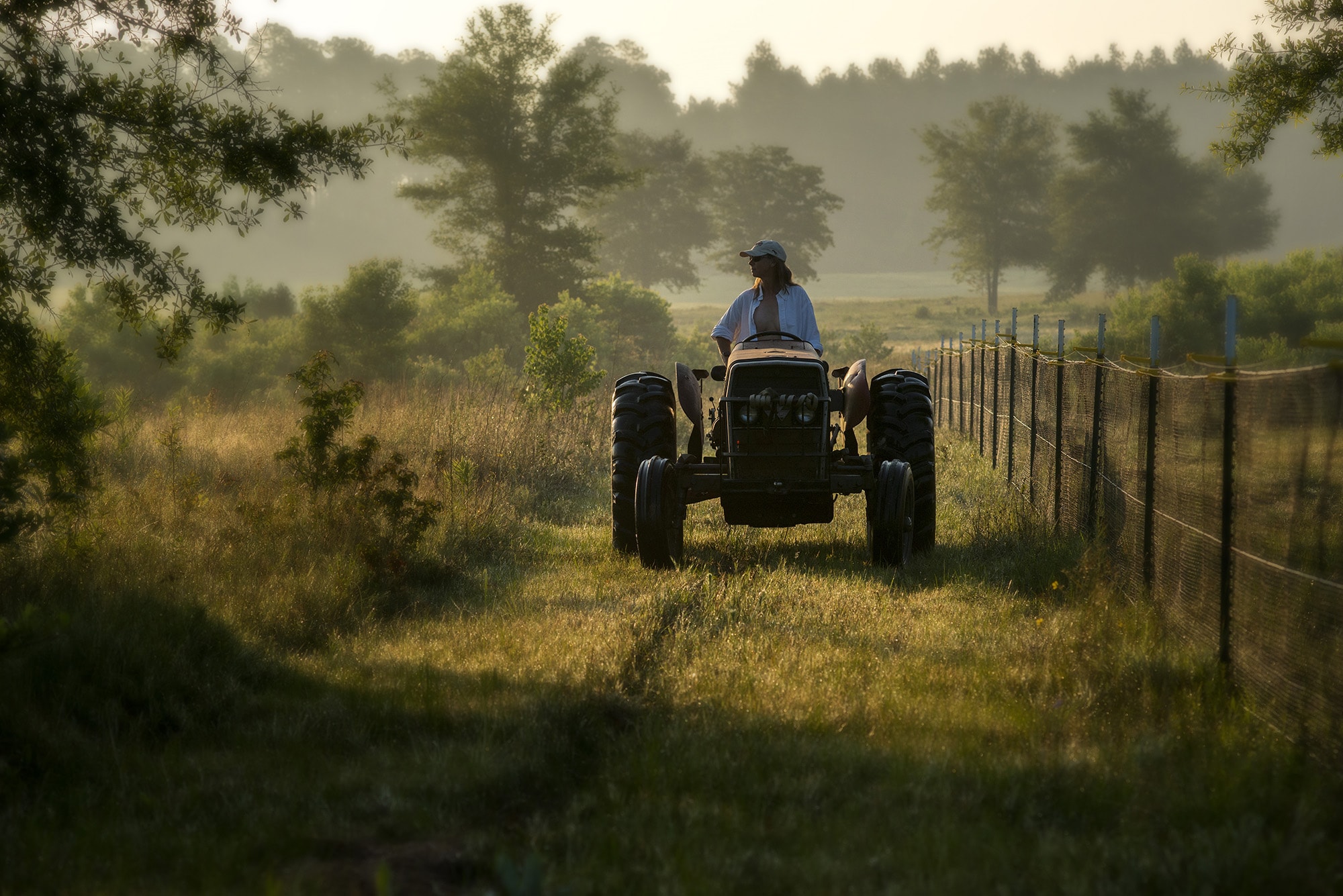 tractor girl